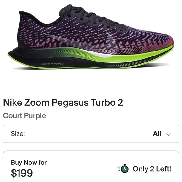 Nike Zoom Pegasus Turbo 2 - Picture 2 of 12